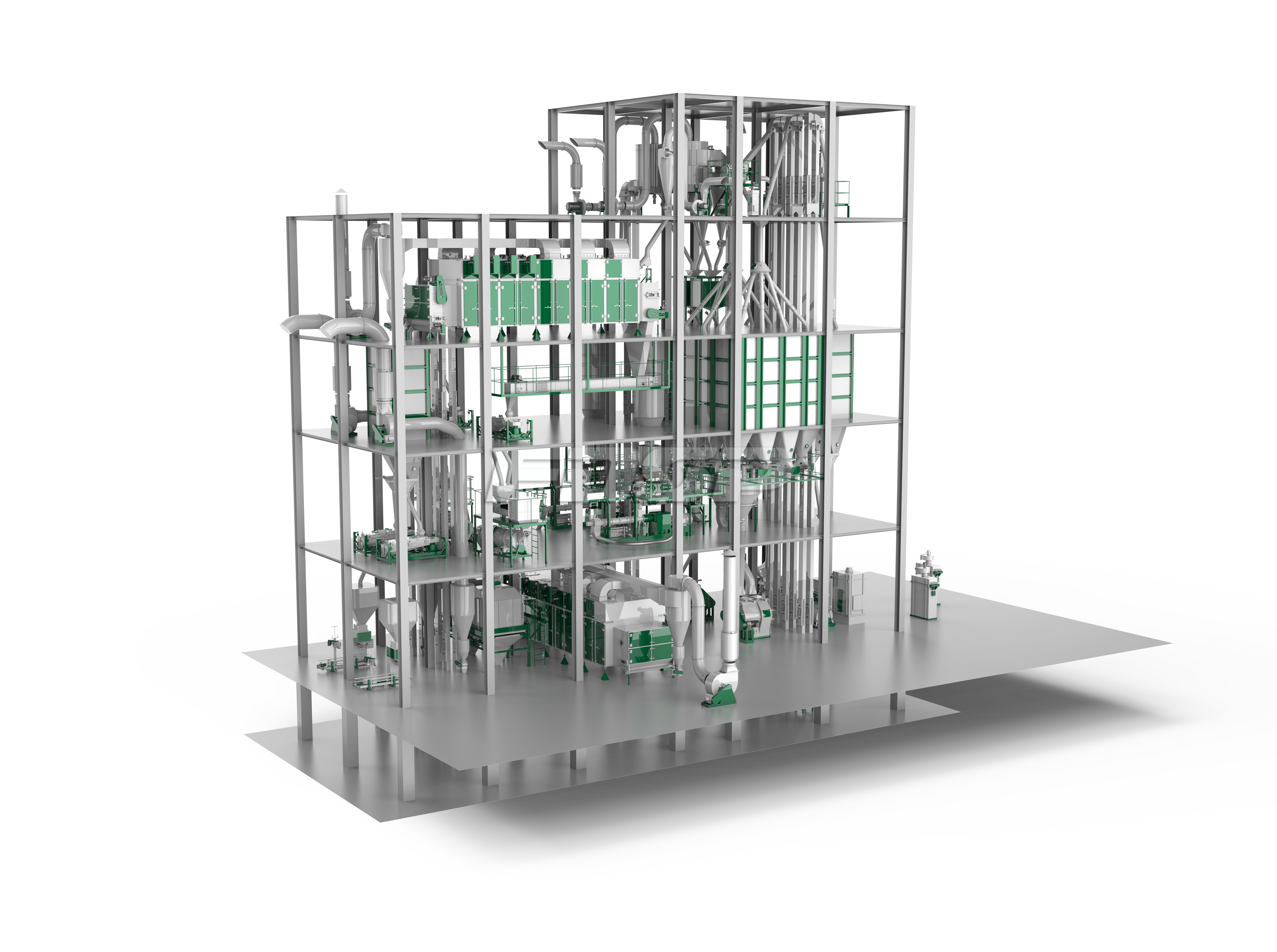 时产6-12T双线膨化水产饲料生产线(图1) 时产6-12T双线膨化水产饲料生产线(图1)