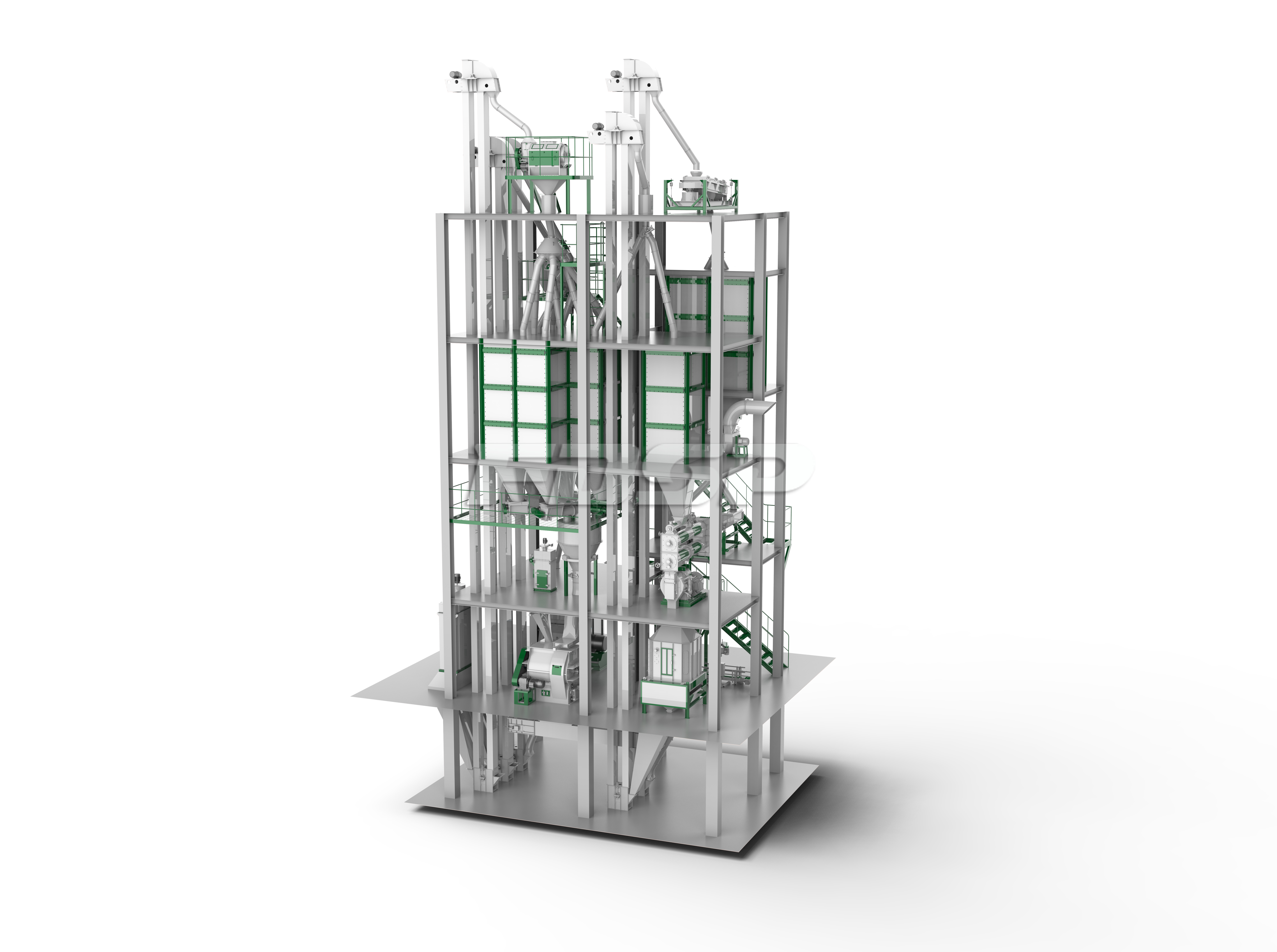 时产3T普通鱼饲料机组(图1) 时产3T普通鱼饲料机组(图1)